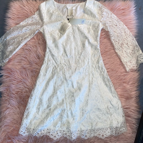 Miss me white lace dress - Picture 2 of 3
